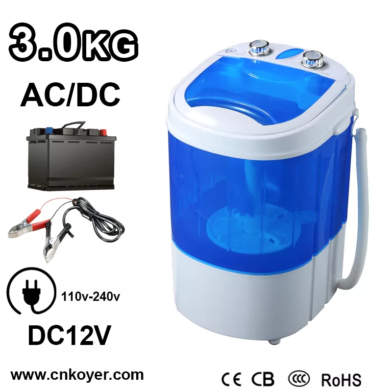 DC Mini Semi Automatic Washing Machine