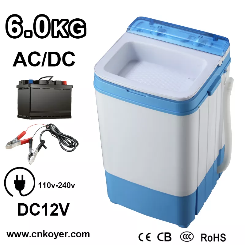 DC Travel Semi Automatic Washing Machine