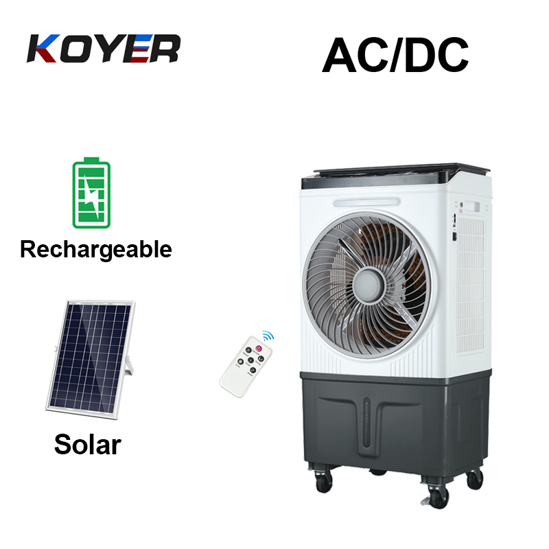 Solar Rechargeable Air Cooler Fan